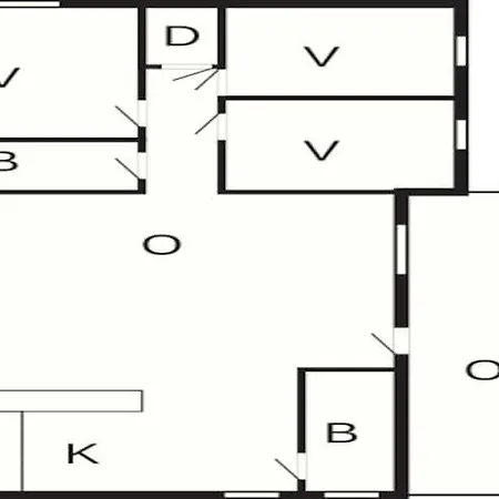 بيت للعطل 6 Person In Thisted-by Traum